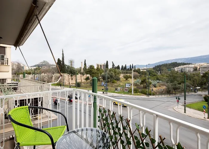 Panoramic View Apartment Next To Acropolis